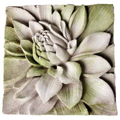 Dahlia Plaque Garden Display - XoticBrands Home Decor