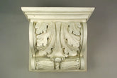 Scroll Hennsley Bracket Architectural Sculpture, Home Decor, XoticBrands, XoticBrands Home Decor