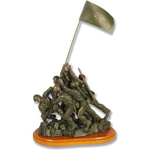 Iwo Jima Statue - Independence Day Scultpure - XoticBrands Home Decor