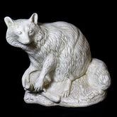 River Raccoon Animal Sculpture, Home Decor, XoticBrands, XoticBrands Home Decor