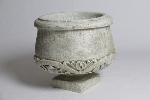 Round Pot Under Ornate 20 Animal Architectural Sculpture, Home Decor, XoticBrands, XoticBrands Home Decor