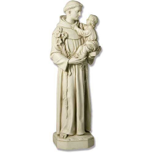 Saint Anthony 25 Religious Sculpture - XoticBrands Home Decor