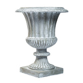 Lg.Fluted Urn 29 H (R) Sculpture - Planters, Planters, XoticBrands, XoticBrands Home Decor