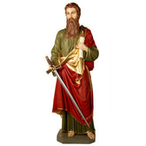 Saint Paul 62" H Large Religious Sculpture - XoticBrands Home Decor