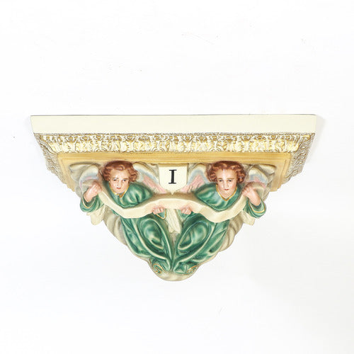 Angel Shelf 10 (Sm Crucfxn) Architectural Sculpture, Home Decor, XoticBrands, XoticBrands Home Decor