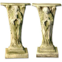 Devotion Angel Set Of 2, 38"H Garden Angel Statue - XoticBrands Home Decor