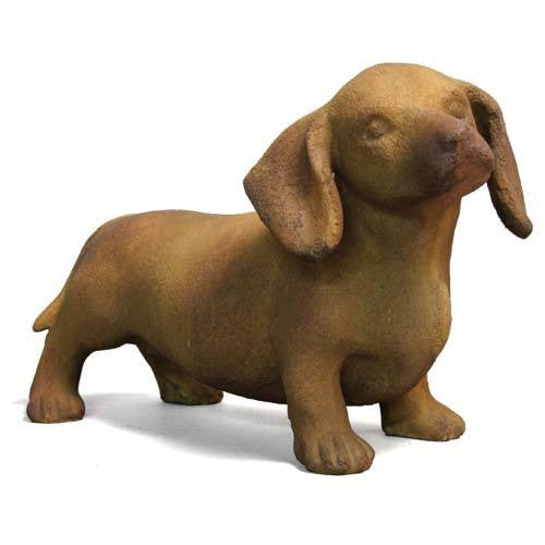 Dachshund Small Garden Animal Statue - XoticBrands Home Decor