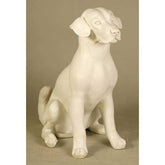 Sitting Puppy Animal Sculpture, Home Decor, XoticBrands, XoticBrands Home Decor