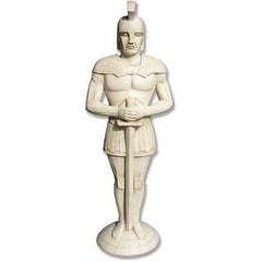 Roman In Armor Award - Large Classical Sculpture - XoticBrands Home Decor