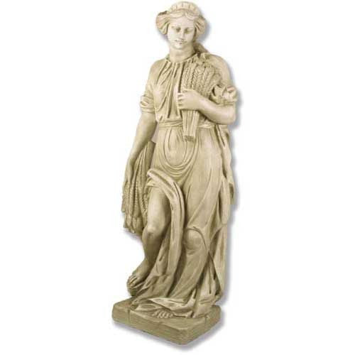 Goddess Of Fall Season 66 - Large Classical Sculpture - XoticBrands Home Decor