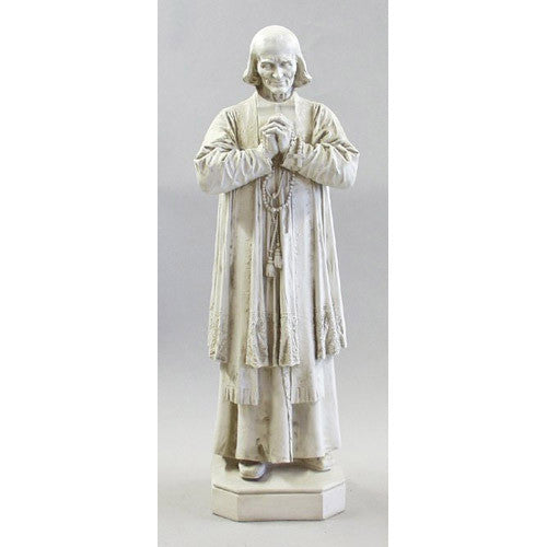 Saint John Vianney 50" H Large Religious Sculpture - XoticBrands Home Decor