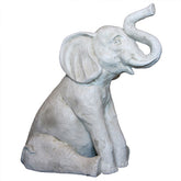 ELEPHANT SITTING Sculpture - Animals, Animals, XoticBrands, XoticBrands Home Decor