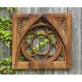 Oak Leaf Tracery Sq. No Glass Architectural Sculpture, Home Decor, XoticBrands, XoticBrands Home Decor