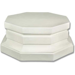 Eight Sided Riser 10 - Pedestal Sculpture - XoticBrands Home Decor