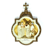 Chapel Wall Plaque Station #4 Full Color Animal Religious Sculpture, Religious Decor, XoticBrands, XoticBrands Home Decor