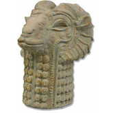 Llama Head Sculpting Garden Animal Statue - XoticBrands Home Decor