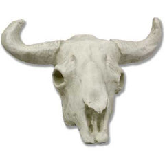 Cow Skull Tiny Garden Animal Statue - XoticBrands Home Decor