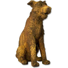 Wire Terrier 23 Garden Animal Statue - XoticBrands Home Decor