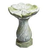 FLOWER BIRDBATH Animal Garden Sculpture, Home Decor, XoticBrands, XoticBrands Home Decor