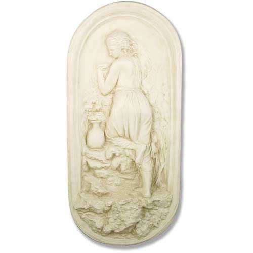 Oval Plauque Female 32 Wall Decor - XoticBrands Home Decor
