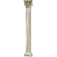 Corinthian 1/2 Column-8' - Architectural Columns - XoticBrands Home Decor