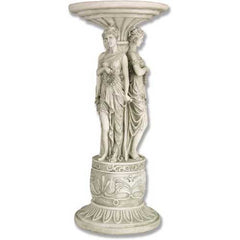 Tario Graces Pedestal - Pedestal Sculpture - XoticBrands Home Decor