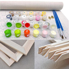 Road Way - DIY Paint By Numbers - XoticBrands Home Decor