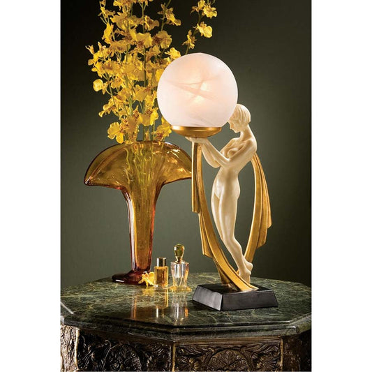 Discover the Perfect Blend of Art and Functionality: The 16” Classic Desiree Art Table Lamp