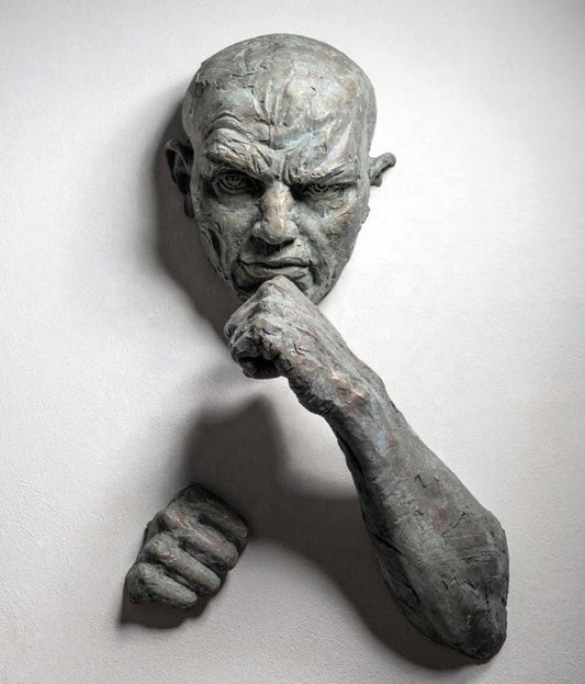 Masculine Wall Sculpture for the Modern Man: Museum-Quality Gallery Art for Guys - XoticBrands Home Decor