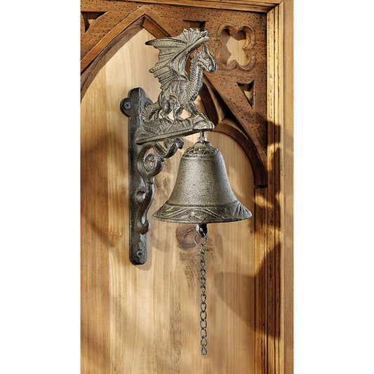 Welcome Guests with a Medieval Touch: The Cast Iron Dragon Door Knocker