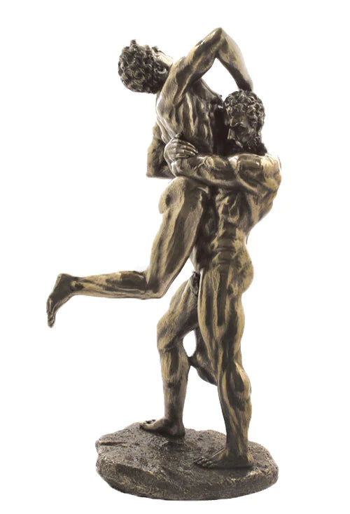 The Hercules and Antaeus Statue: A Must-Have for Art and Mythology Enthusiasts - XoticBrands Home Decor