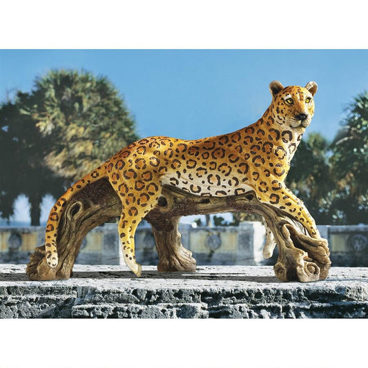 Elevate Your Outdoor Space with the Leopard's Kingdom Garden Statue