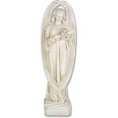 Mourning Guardian: Graceful Garden Angel Sculpture