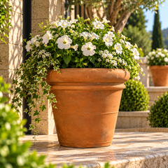 20 Rolled Rim 17 H (R) Garden Planter