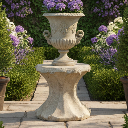 Wide Cantina Pedestal 17 - Architectural Large Pedestals 29"H+
