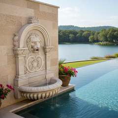 Le Grande Lion Fountain 58  Wall Decor