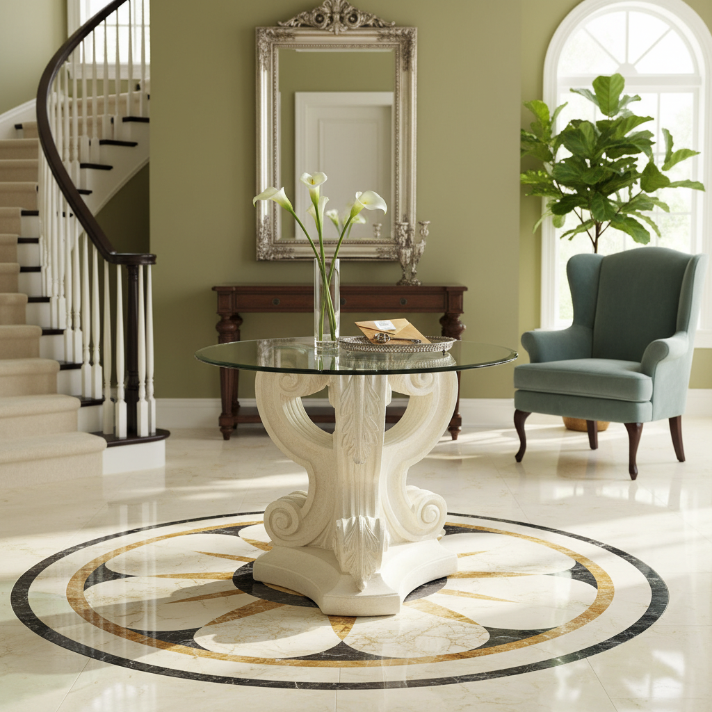 Acanthus Leaf Table Base - Pedestal Sculpture