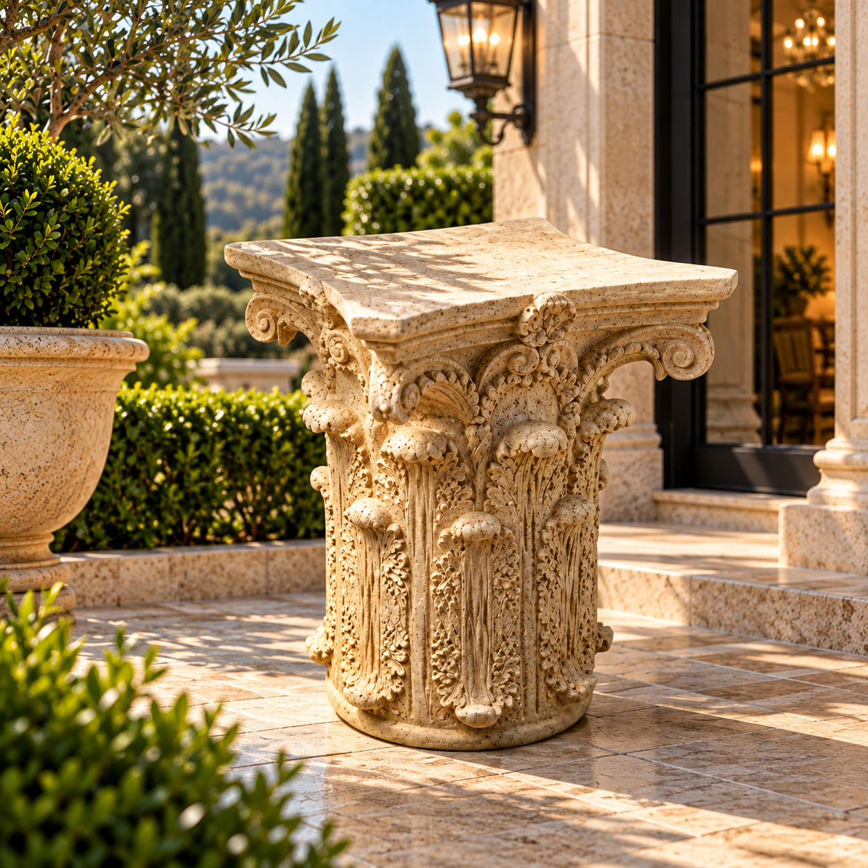 Giant Corinthian Capital - Architectural   Tables & Table Bases