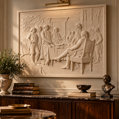 Declaration Of Independence -  Presidents Busts