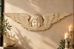 Angel Facade 42 W Religious Sculpture