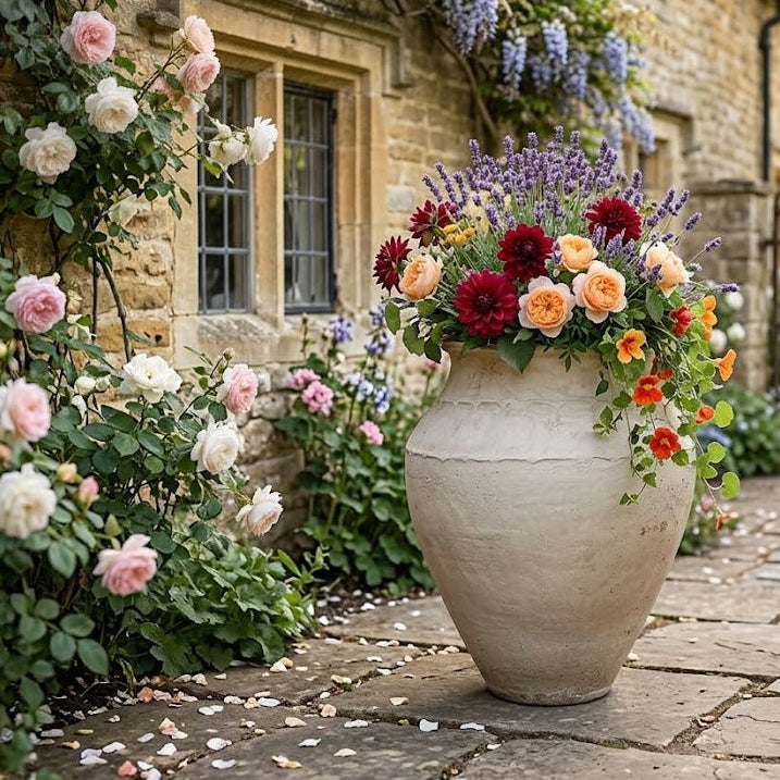 Aosta Urn 36 inch Planter Vase 3