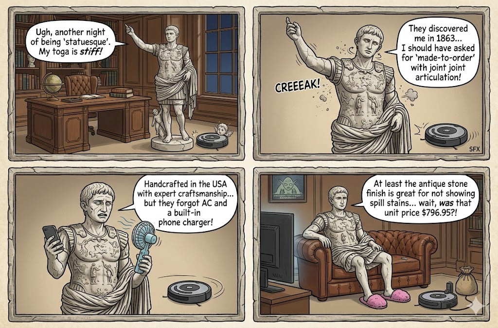 Augustus Caesar -  Large Classical  Sculpture