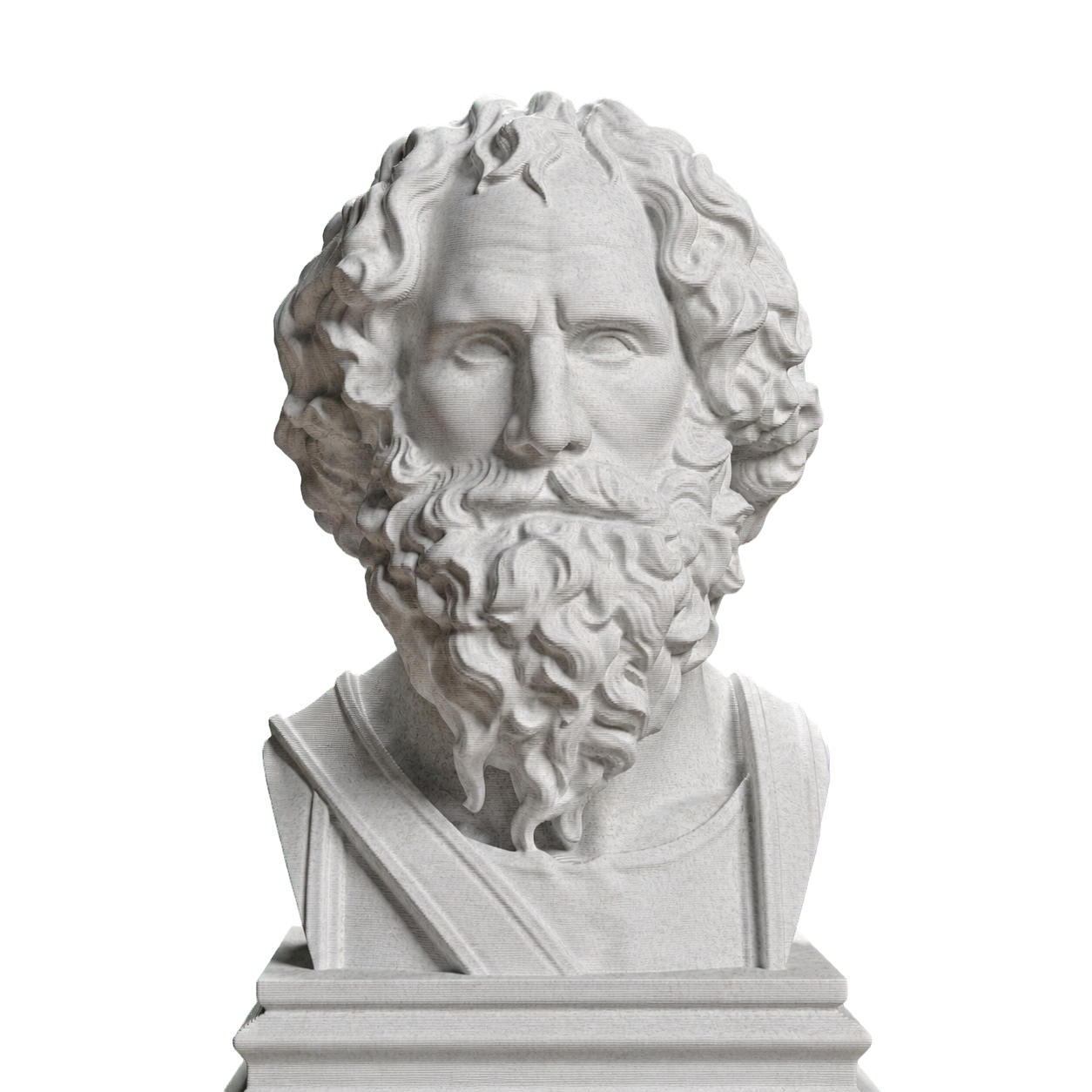 Archimedes Portrait Bust