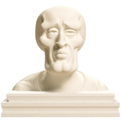 Handsome Squidward Meme Bust