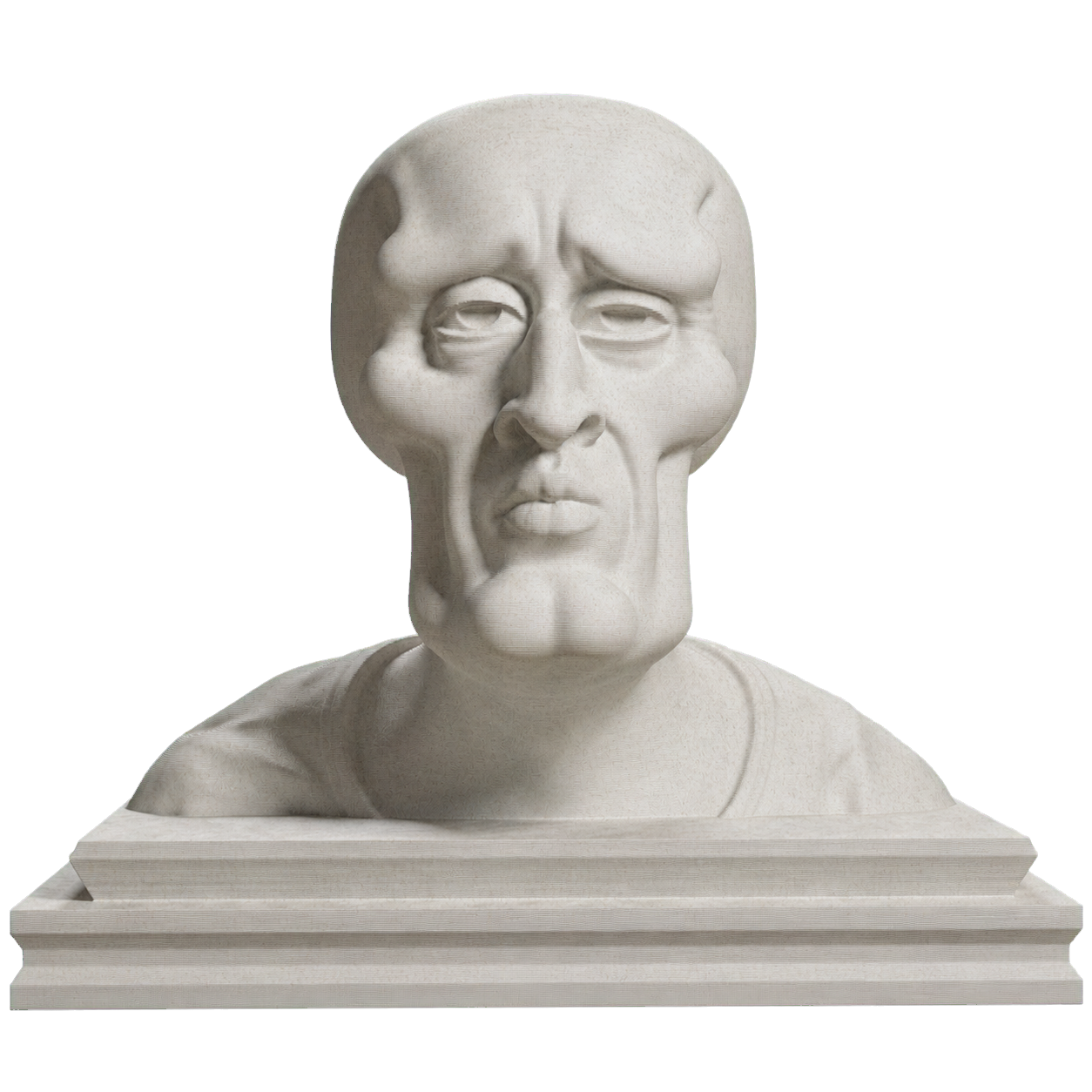 Handsome Squidward Meme Bust