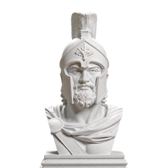 Leonidas Spartan King Bust