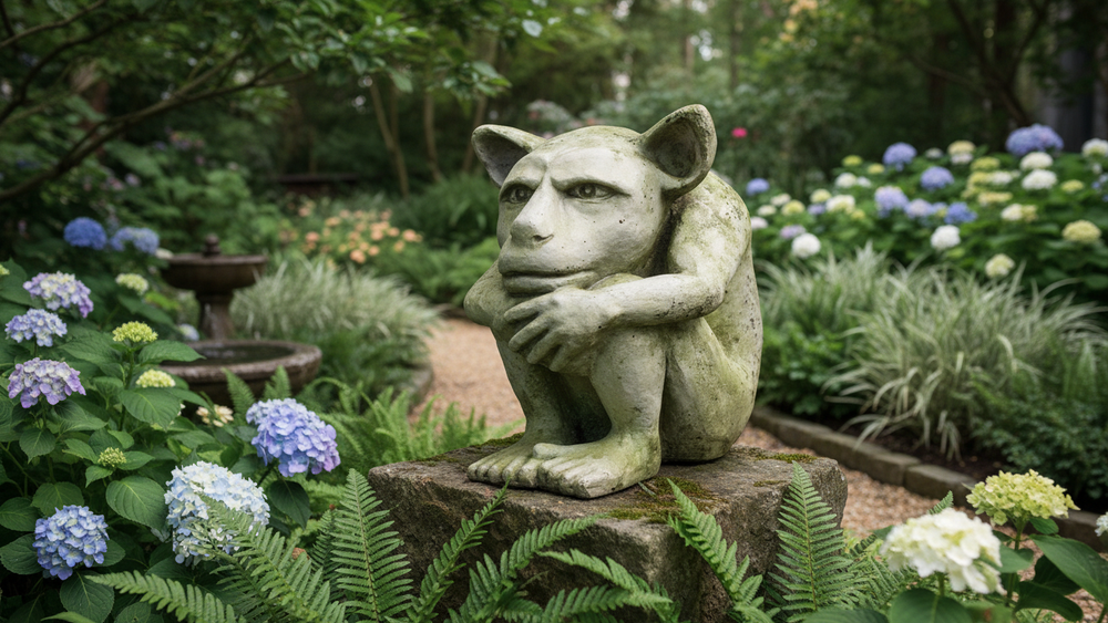 Classic Dedo Gargoyle â€“ Handcrafted DÃ©cor