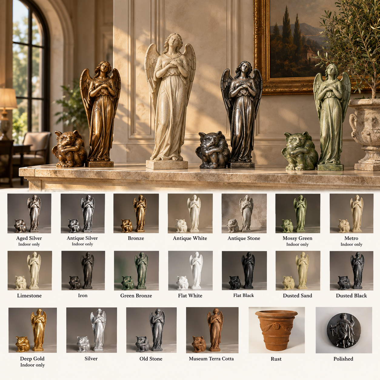 Columned Church Pedestal - Pedestal Sculpture