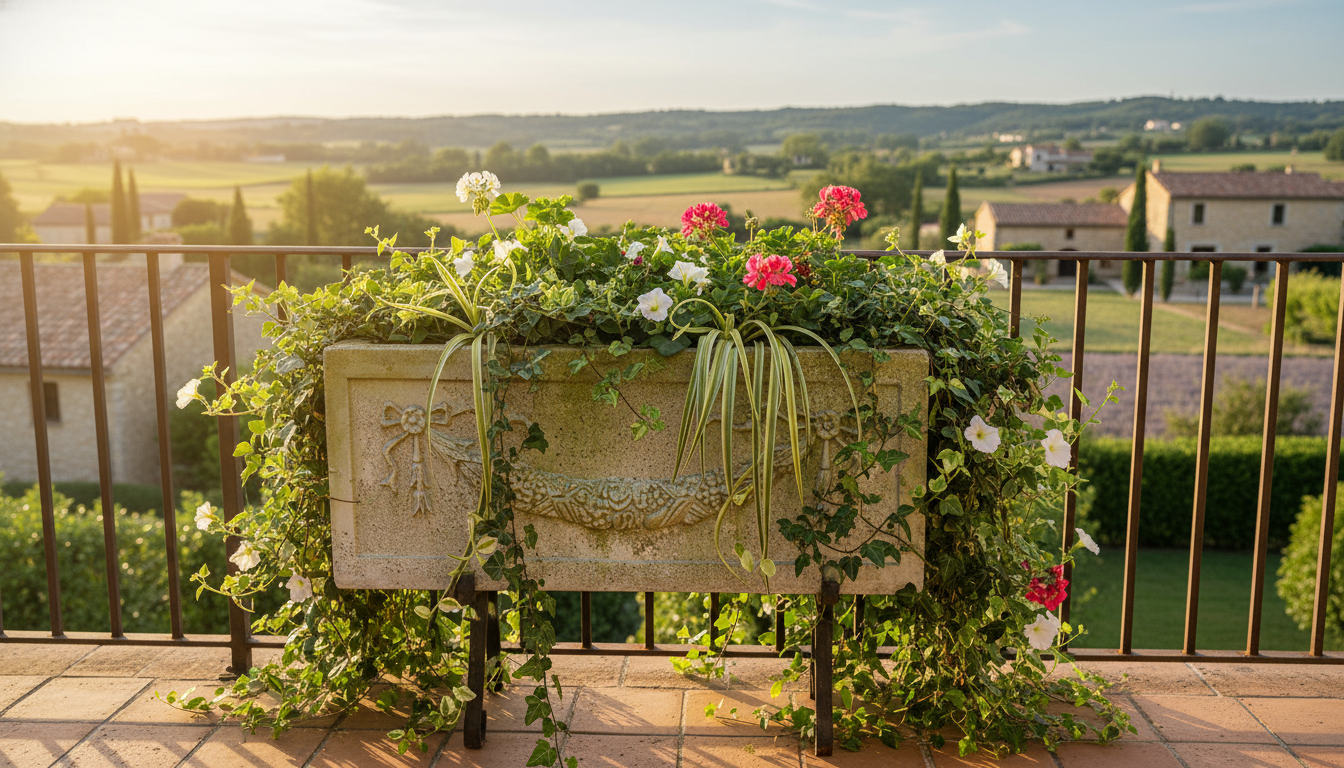 Decorative French Country Window Box Planter