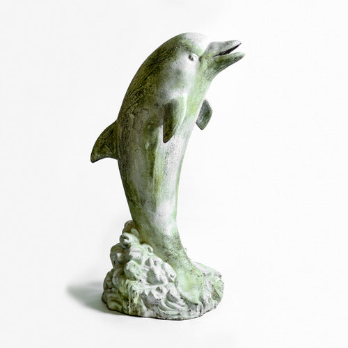  Life-Size Dolphin Garden Animal Statue: Bring the Wonders of the Ocean to Your Outdoor Space, Animals, XoticBrands Home Decor